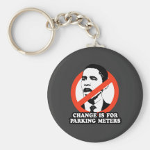 CHANGE IS FOR PARKING METERS T-SHIRT KEY CHAINS