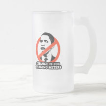 CHANGE IS FOR PARKING METERS T-SHIRT MUG