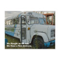 Change of Address Card: Bought an RV postcards