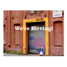 Change of Address Postcards - We're Moving!