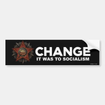 Change (to Socialism) Bumper Sticker