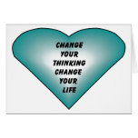 Change Your Thinking Greeting Card