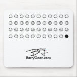 "Changing Faces" 44-Smiley-Face Mousepad