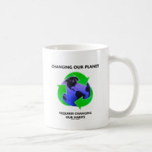 Changing Our Planet Requires Changing Our Habits Coffee Mug