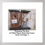 Changing The Roll of Toilet Tissue Posters