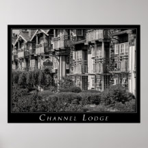 Channel Lodge Print