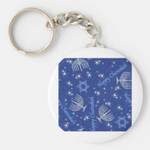 chanuka happy keychain