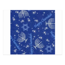 chanuka happy post card
