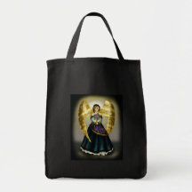 Chanukah Angel Canvas Bags