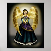 Chanukah Angel Print