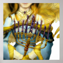 Chanukah Angel Print