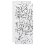 Chanukah Angel rack cards