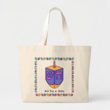 Chanukah (Hanukkah) Dreidel - SRF Bags
