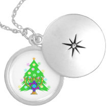 Chanukah Menorah Christmas Tree Pendants