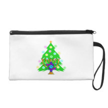 Chanukah Menorah Christmas Tree Wristlets