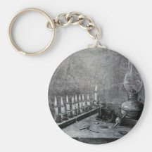 chanukahblackandwhite keychain