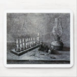 chanukahblackandwhite mouse pads