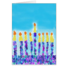 Chanukkah Greetings Greeting Card