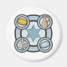 Chanukkah Refrigerator Magnet