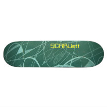 CHAOSandCONFUSION Custom Skate Board