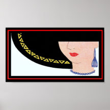 "Chapeau" Print