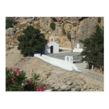 Chapel, St Paul's Bay, Lindos, Rhodes. Post Cards