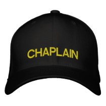 CHAPLAIN cap Embroidered Hat