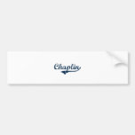 Chaplin Connecticut Classic Design Bumper Stickers
