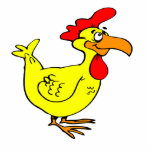 Chappo Chicken photo sculptures