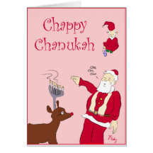 Chappy Chanukah Cards