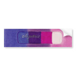 Chapstick Bisexual bumper stickers