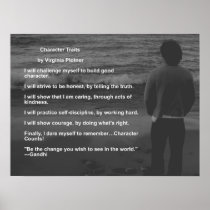 Character Traits by Virginia Plotner Posters