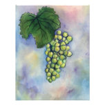 Chardonnay Wine Grapes Invitation