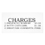 Charges Picture Card