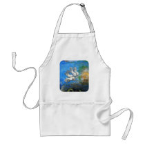 Chariot of Apollo: by Symbolist Odilon Redon Apron