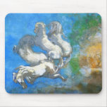 Chariot of Apollo - by Symbolist Odilon Redon mousepads