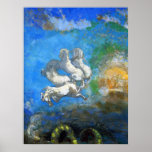 Chariot of Apollo - by Symbolist Odilon Redon