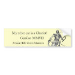 Charioteer , GenCon MMVII, Avalon H... bumper stickers