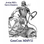 Charioteer MASTER Level, GenCon MMVII, Avalon H... t-shirts