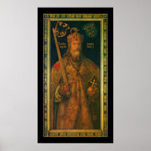 Charlemagne by Dürer Poster Print