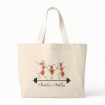 Charles Antlas™_tri-pose barbell Canvas Bags