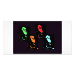 Charles Darwin Collage photo cards