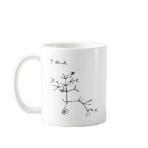 Charles Darwin - I Think (Black) Mug