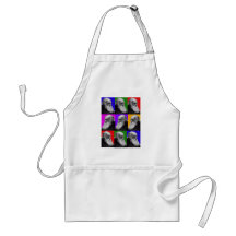Charles Darwin Pop Art Gifts for All Ages Aprons