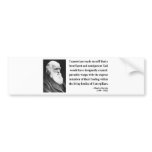 Charles Darwin Quote 2b Bumper Stickers