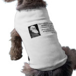 Charles Darwin Quote 6b pet clothing
