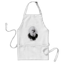 Charles Darwin Vignette Aprons