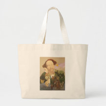 Charles Dickens, English Author Tote Bag