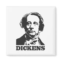 Charles Dickens Fridge Magnets
