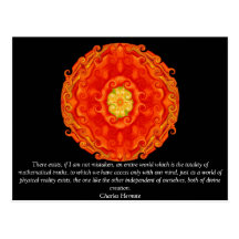 Charles Hermite quotation about math and truth Post Card